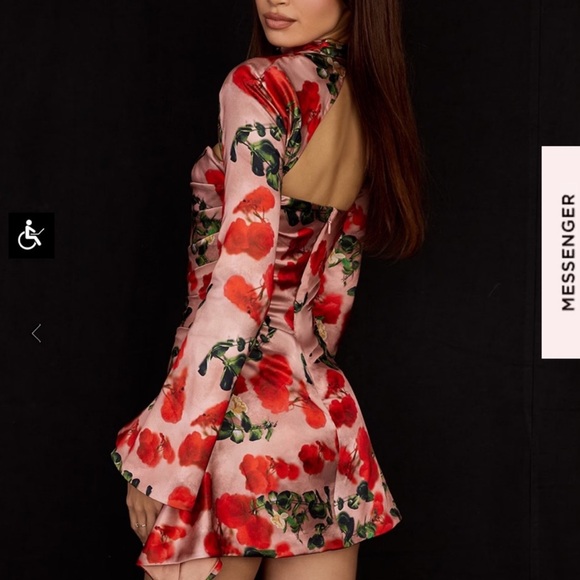 House of Cb Toira Dress size medium - Picture 2 of 9